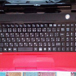 💖良品/FUJITSU LIFEBOOK AH42E ルビーレッド✨/10キー付きKB/高性能🆙Core i5/大容量！500GB♪/快適♬メモリ8GB/HDMI📺/カメラ📹/マイク🎤/Microsoft Offce2019📒✎/すぐ使えるWindows10♪/すぐ繋がるWi-Fi📶/DVDSマルチ(読み書き)💿/SDカードスロット🅌/点検整備清掃済み😊/No.10326の画像