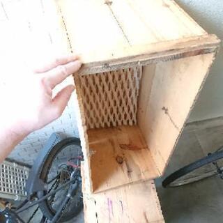 【あげます】憧れのリンゴ箱