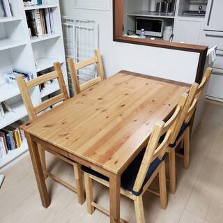 IKEA INGO インゴー テーブル / IVAR イーヴァル チェアの画像