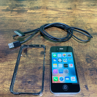 中古iPhone4S 32GB 充電ケーブル2m付き