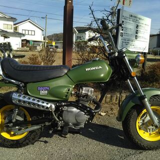 ＨＯＮＤＡ ノーティーＤＡＸ １９７３年 初期型 いざ探すとなるとなかなか無い 以前にレストア済みで綺麗な個体です 別名「スポーツダックス！！」 ジョンディアカラーがトラクターみたいでかっこいい の画像