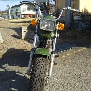 ＨＯＮＤＡ ノーティーＤＡＸ １９７３年 初期型 いざ探すとなるとなかなか無い 以前にレストア済みで綺麗な個体です 別名「スポーツダックス！！」 ジョンディアカラーがトラクターみたいでかっこいい の画像