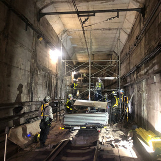 【緊急募集】夜勤　地下鉄作業員、日勤　作業員募集！20〜30代活躍中‼︎の画像
