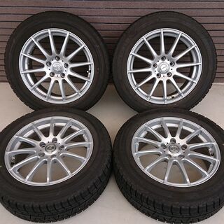 【中古】YOKOHAMA　スタッドレスタイヤ（ホイール付き）　i...