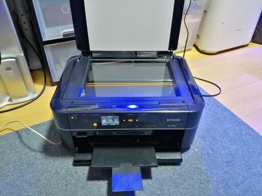 エプソン EP-705A　本体と電源線　ブラック　中古　動作品