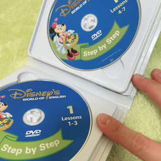 値下げしました！　ディズニー英語システム DWE メインプログラムDVD、CDの画像