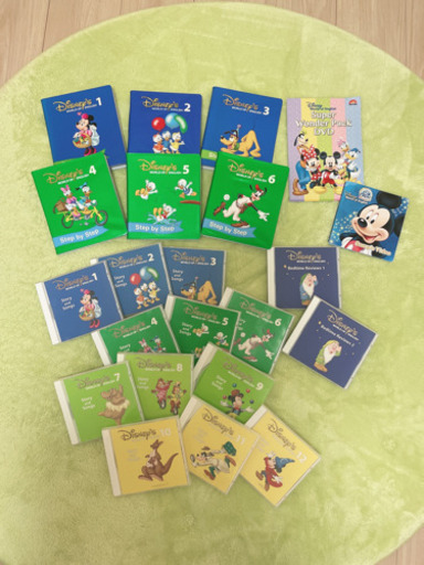 値下げしました！　ディズニー英語システム DWE メインプログラムDVD、CD