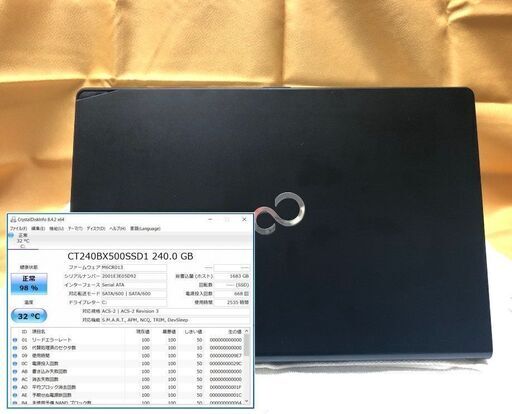 【商談中】LIFEBOOK S904/J i5 1.9~2.9G SSD:240G RAM:6G Office2013 1920×1080
