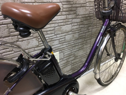 東京23区配達無料　新基準 Panasonic パナソニック ビビ　8Ah リチウム 電動自転車☆中古☆パナ26インチ