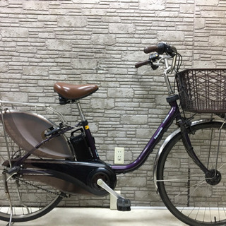 電動自転車 パナソニック 新基準 26インチ Lithium ViVi DX 黄色 Panasonic リチウム ビビ デラックス 中古 イエロー 電動自転車 パナソニック 26インチ リチウム ViVi DX 新基準 グリップ