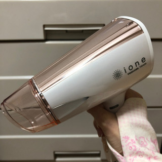 値下げ）テスコム　マイナスイオンヘアードライヤー ione ローズゴールド TID425 [国内専用]の画像