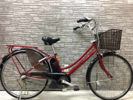 新生活応援SALE 東京23区配達無料　ブリヂストン　アシスタスティラ　4Ah リチウム 電動自転車 中古 26インチ