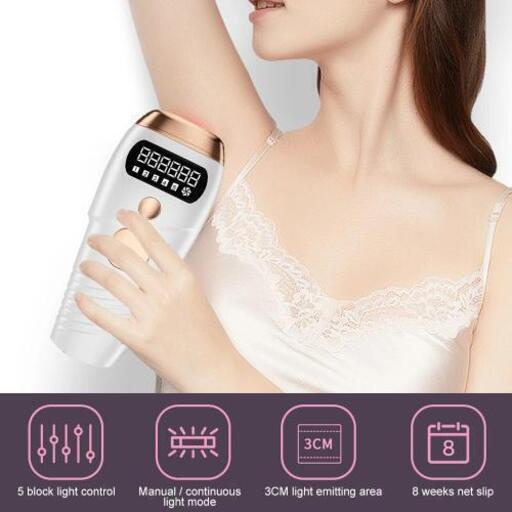 送料無料フェイシャルボディ永久ヘアリムーバーデバイスレーザー脱毛器
