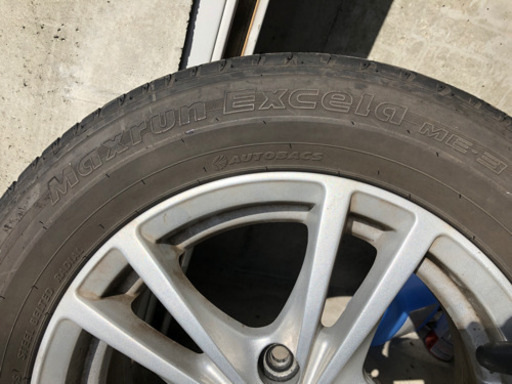夏タイヤ&アルミホイール 4本セット 185/65R14