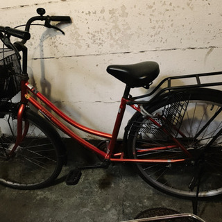 オレンジ　🍊自転車