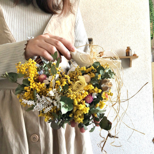 受注制作リースブーケ