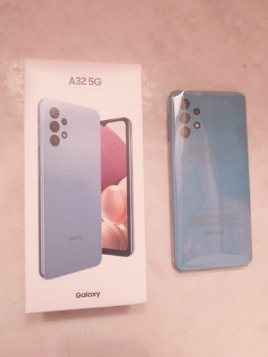 本日のみ唐津にてお取引可能！GALAXY A32 SCG08 ブルー5G  一括購入