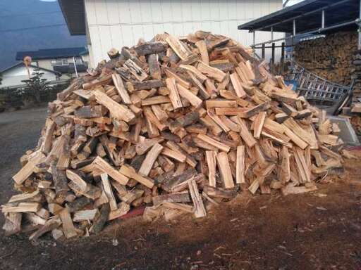 欅の薪材（4月27日まで）