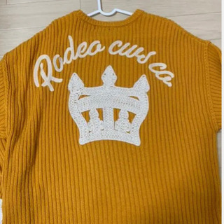 Bigクラウンリブニット RODEO CROWNS ロデオクラウンズ