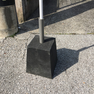 のぼりたて台6つ、のぼり棒2つ、セットのみ