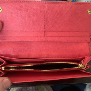 【本日取引可能なら値引き‼︎】PRADA 長財布　SAFFIANO FIOCCO 2つ折り長財布の画像