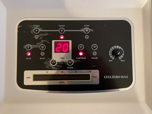【使用数回/美品】CELLZERO MAX じぶんdeエステ 小顔 エステ FACE BODY 頑固な脂肪へアプローチ 定価約200万円 業務用マシン 自宅で