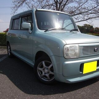 アルトラパン　走行66000km　グリーン　☆乗って帰れます　☆総額￥110000の画像