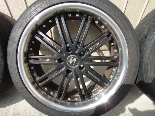 【Black/RimPolish】19インチアルミホイール4本セット