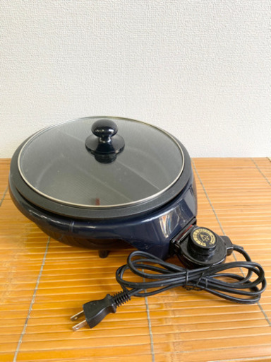 中古 仕切付きグリルパン卓上鍋(鍋1-39)