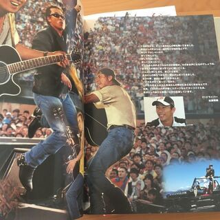 長渕剛ツアーパンフ２種と写真集人間の画像