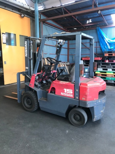 必見！！☆日産☆フォークリフト☆カウンター型☆1.5T☆マスト3m☆NJ01☆ガソリン車☆