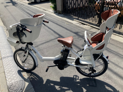 ビッケポーラー　bikke 3人乗り　2人子乗せ　フルセット　雨カバー付き