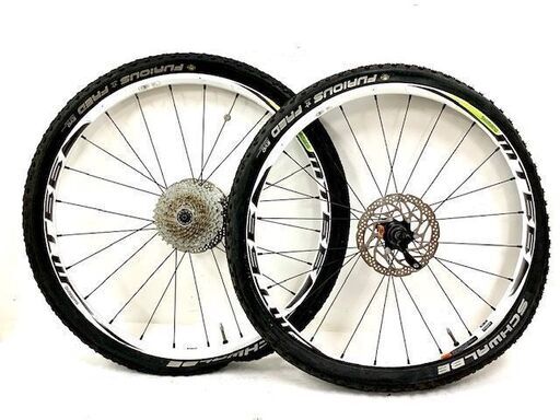 自転車　タイヤ　SCHWALBE FURIOUS FRED マウンテンホイール ホイール 559x19C MT66 26インチ SHIMANO MTB用タイヤ 前後セット 2本セット