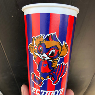 FC東京　ドロンパ　味の素スタジアム　250個ビールカップ