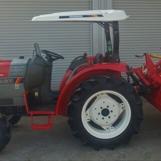 鹿児島発 ヤンマー27馬力 トラクターRS-27 パワステ 自動水平 耕
