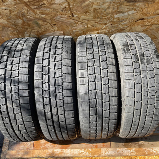 バリ山　195/65R15 スタッドレス  タイヤ　ダンロップ　WM01
