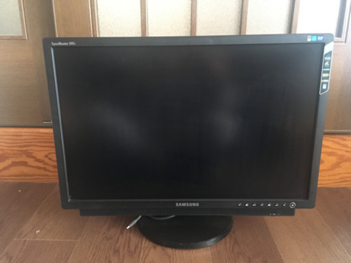 動作確認済　日本サムスン、24型フルHD対応の液晶ディスプレイ「SyncMaster 245T」モニター