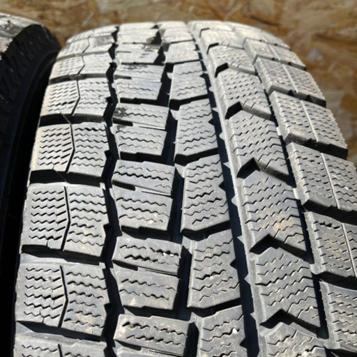 バリ山　195/65R15 スタッドレス  タイヤ　ダンロップ　WM02