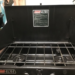 コールマン2バーナー413hカスタムブラックの画像
