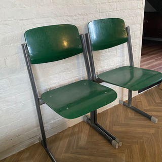 フィンランド アンティーク スクールチェア 椅子 イス レトロ の画像