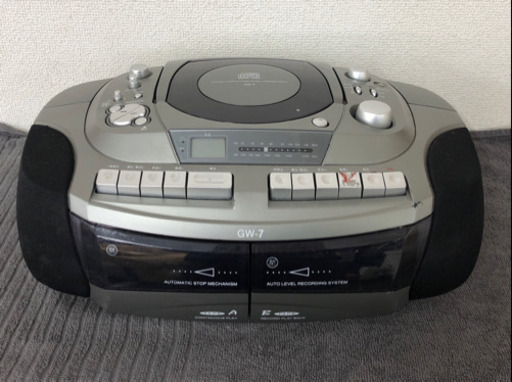 ☆動作確認済み。GW-7 CDラジカセ☆