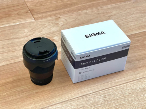 SIGMA 16mm F1.4 DC DN SONY Eマウント ☆超美品