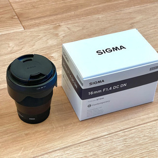SIGMA 16mm F1.4 DC DN SONY Eマウント ☆超美品