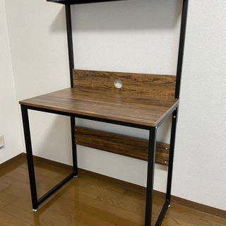 【値下げ】PCデスク 幅80cm 奥行き45cm 高さ130cm