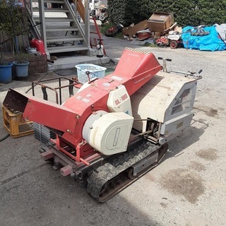 ♬　ワラ・山草・小枝用カッター　セットカー