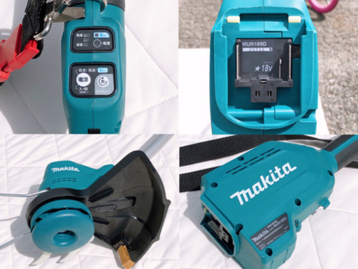 【327M2】当店で直接お支払い可能!! ✨未使用✨マキタ 充電式草刈機 MUR189D