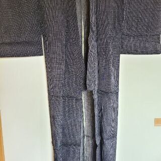 着物(夏、紬)黒地