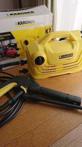 ケルヒャー家庭用高圧洗浄機 Ｋ２クラシック プラス ☆１度だけ使用・美品☆《取説あり》