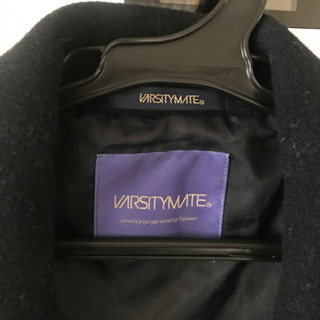 ★【お取引決定】金ボタン付きコート　Mサイズ　紺色の画像