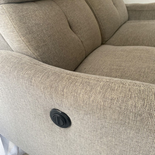 ニトリ購入価格6万　リクライニングソファの画像